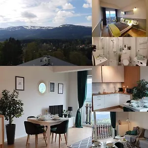 Widok Karkonosze Polska